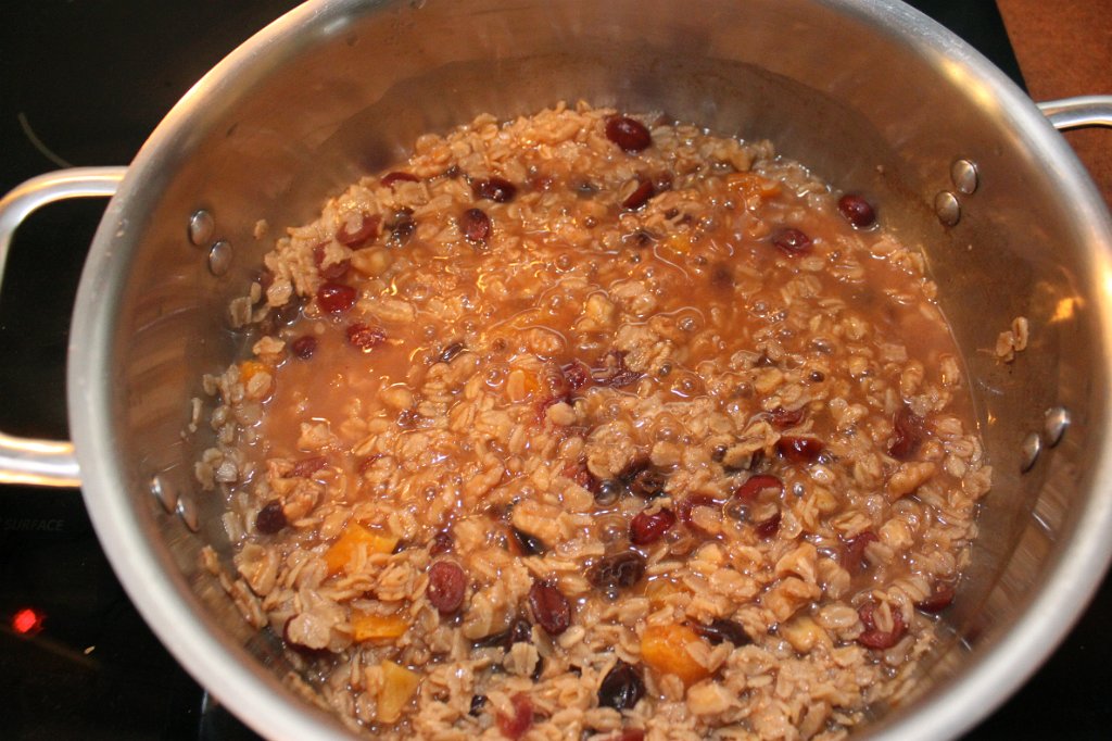 Apple Cider Oatmeal- Remove lid to cool