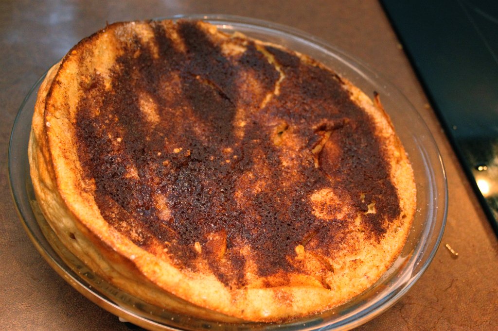 Cinnamon Apple Pancake